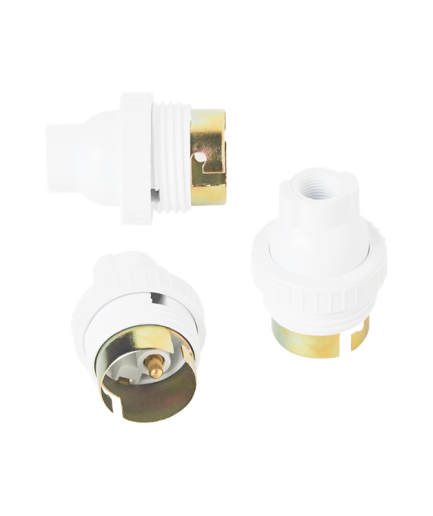 Douille B22 simple bague