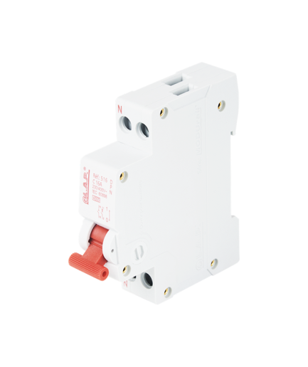 Disjoncteur phase+neutre DPN 16A